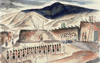 Green Corn Dance, Santa Domingo, N.M., prior to 1932