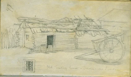 Old Trading House, Traverse des Sioux, 1851