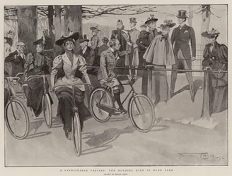 A Fashionable Pastime, the Morning Ride in Hyde Park