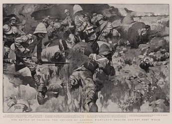 The Battle of Colenso, the Advance of General Hildyard