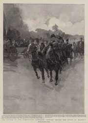 The Review of the Honourable Artillery Company before the Queen at Windsor