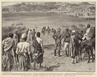 An Abyssinian Lourdes, Pilgrims at the Holy Lake on Mount Zouquala