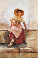 Florentine Flower Girl