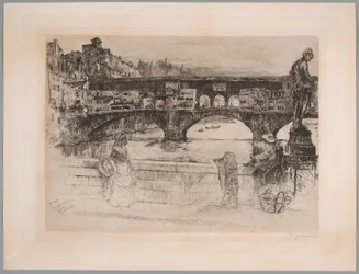 Ponte Vecchio, Florence (First Plate)