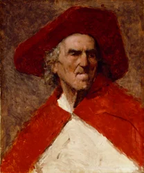Man with Red Hat