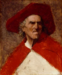 Man with a Red Hat