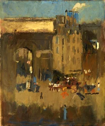 Porte St. Martin and Funeral