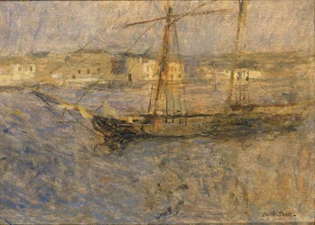 Ships at Anchor, Cherbourg