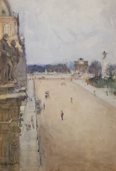 The Arc de Triomphe