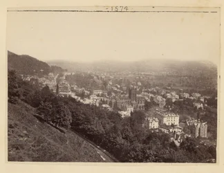 Hillside Looking Over a City