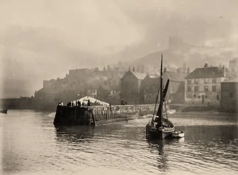 View of the Harbour, Whitby, North Yorkshire