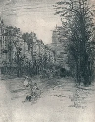Avenue des Gobelins, Paris