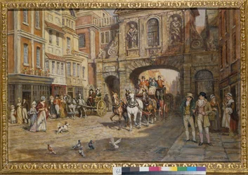 The Royal Mail Passing Temple Bar