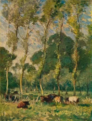 Pastures at La Madeleine, Near Montreuil