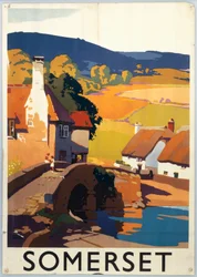 Somerset, GWR Poster, c.1930s