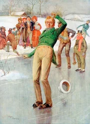 Mr Winkle on the Ice, 1915