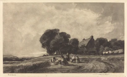 Cottage and Harvesters