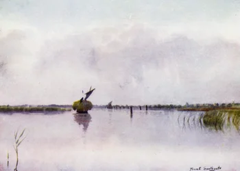 Norfolk Broads: Hay-Boat on Hickling Broad