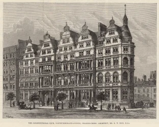 The Constitutional Club, Northumberland Avenue