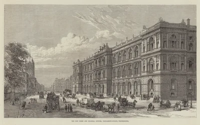 The New Home and Colonial Offices, Parliament-Street, Westminster