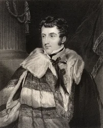 Charles Gordon Lennox, 5th Duke of Richmond, engraved by H. Cook from 