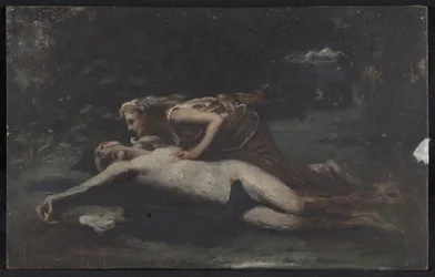 Pyramus and Thisbe, ca. 1875