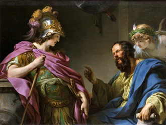 Alcibades Being Taught By Socrates