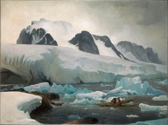 Eskimo Kayaks, The Kiss, 1842
