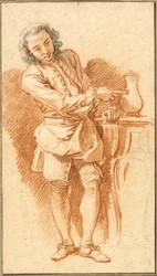 Study of Valet with Coffee Pot, c. 1739
