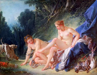 Diana Getting out of Her Bath, 1742