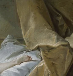 Study of Foot for the Blonde Odalisque