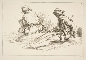 Sheet of Sketches, 1753