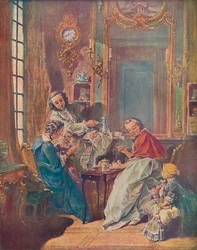 The Afternoon Meal, 1739