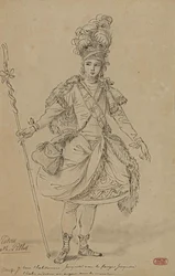 Tithonus. Costume Design for the Opera Titon et l