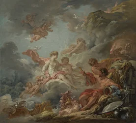Vulcan Presenting Arms to Venus for Aeneas