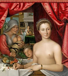 A Lady in Her Bath