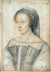 Portrait of Diane de Poitiers, Duchess of Valentinois