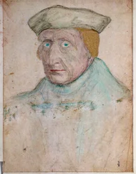 Portrait of Guillaume Bude (Budee) (Budaeus) (1467-1540), Master of the Royal Bookshop of Francois I in Fontainebleau