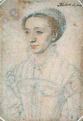 Portrait of Marguerite de France, Daughter of Francois I, Duchess of Savoy