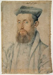 Portrait of Mellin de Saint-Gelais, French Poet