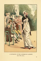 A Gathering in the Luxembourg Gardens, Year VIII