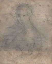 Sketch of Marie Louise Tetu, Madame François Fleischbein, Before c.1833