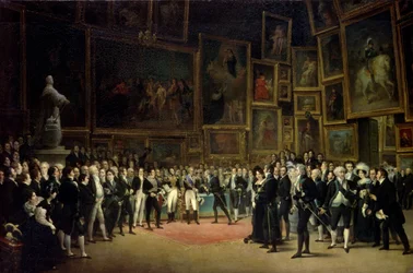 Charles X Presenting Awards to the Artists at the End of the Exhibition of 1824
