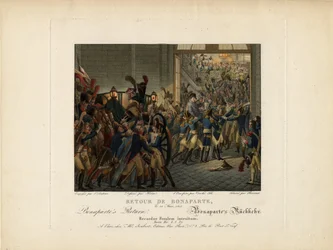 Napoleon Returning from the Island of Elba