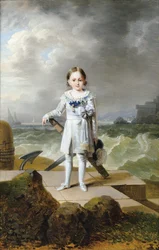 Portrait of Prince Napoléon Louis Bonaparte 1804-1831, c. 1810