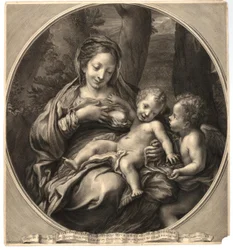 Madonna del Latte (Virgin and Child with an Angel)