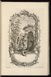 Design for a Cartouche with Large and Small Compartments