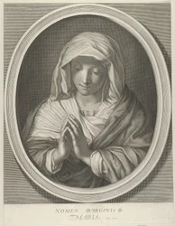 The Virgin in Prayer (after Reni)