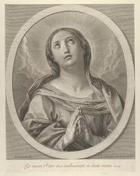 The Virgin in Prayer (after Reni)