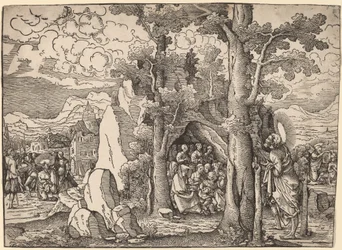 Saint John the Baptist Preaching